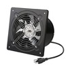 Nalle 8 inch Exhaust Fan 80W 500CFM Through-wall installation Ventilation
