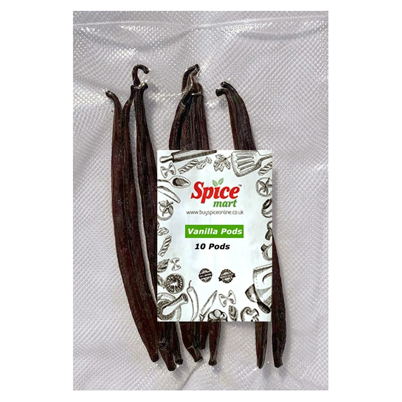 Vanilla Pods Madagascar A Grade Premium Quality Free UK P&P