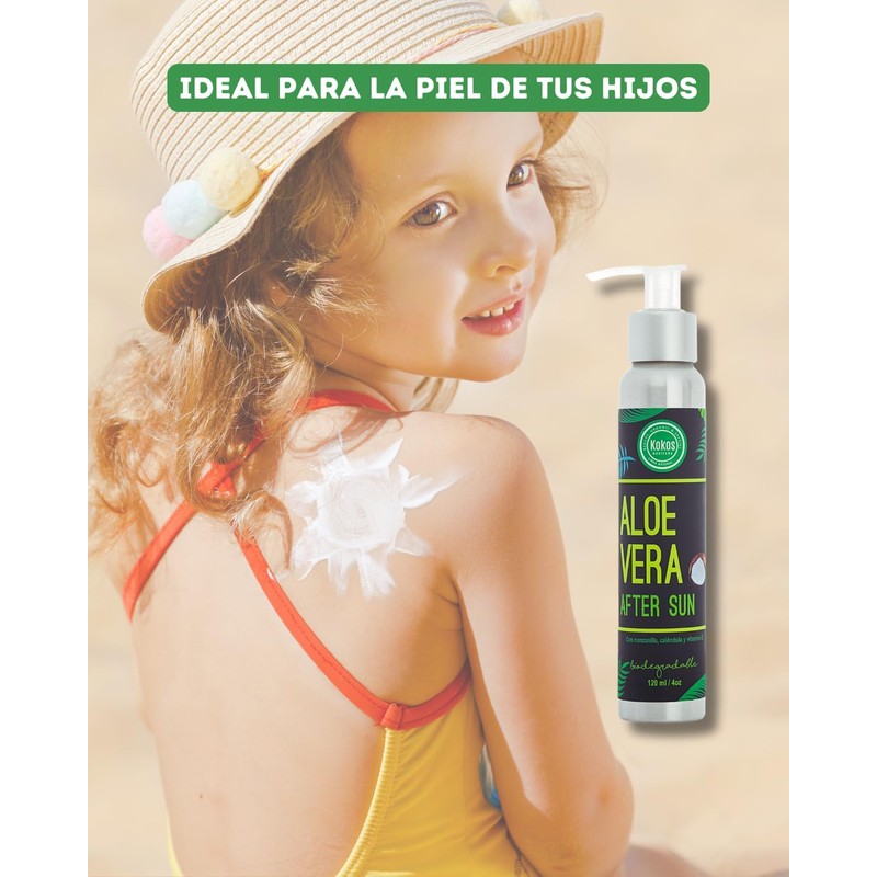 KOKOS Gel De Aloe Vera After Sun 120 Ml