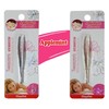 Home Art Plate Tweezers, Gold and Silver 1 Gold, 1 Silver (2-pack) 3ea