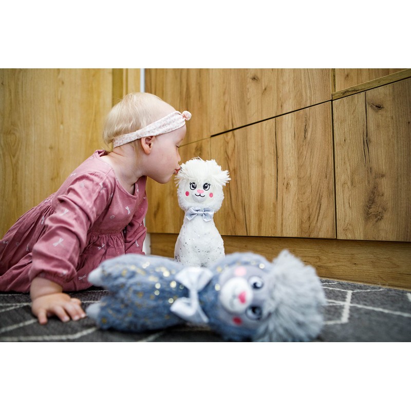 InnoGIO GIOplush Alpaca - White, 30 cm