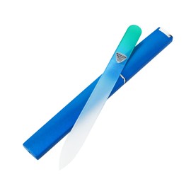 Glass Nail File with Case, Luxurious Gifts for Women - Bona Fide Beauty Glass Fingernail File for Natural Nails, File in Any Direction, Expertly Shapes Nails, Enjoy a Smooth Finish