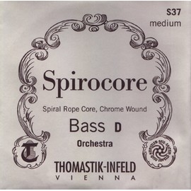 Thomastik single string for double bass 1/2 Spirocore - G string spiral core, chrome wound, orchestral tuning, medium