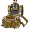 Running Chest Pack,Oxford Cloth Portable Fishing Chest Bag 20L -