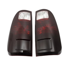 munirater Rear Left and Right Side Black Tinted Tail Lights Assembly Replacement for 2008-2016 F250 F350 F450 F550 Super Duty