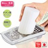 Shimomura Industries ATY-739 Ajii Shokubo Titanium Grater Container Included, Dishwasher