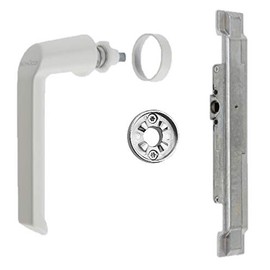 Schüco Repair Kit Gear Handle Rosette RAL9010 Aluminium Window (DIN Left) 223285