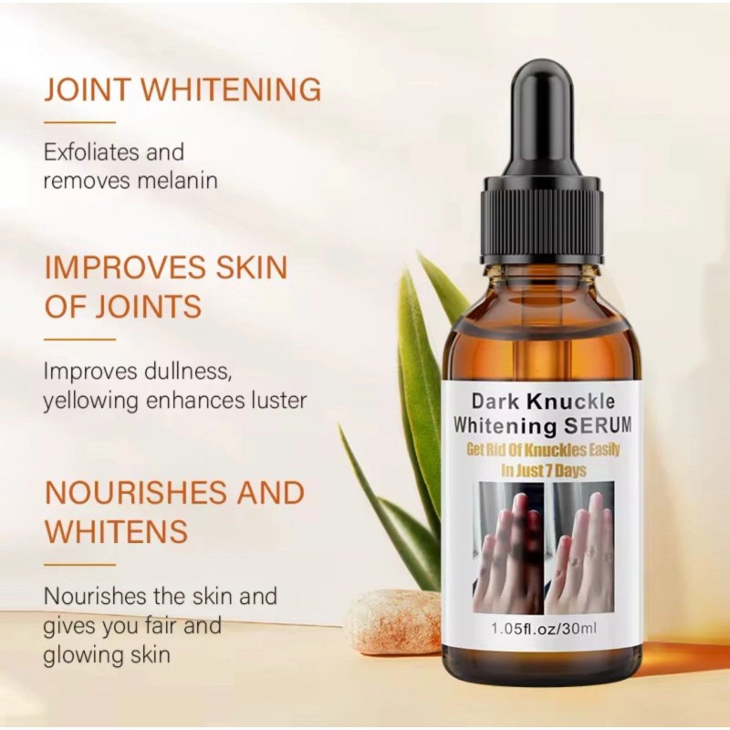 Aromixe 2 Pack Whitening Serum 30ml for Knuckles, Feet, Elbows,