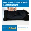 IRISMORII Mens Washable Incontinence Protection Underwear Zero Leak and Odor