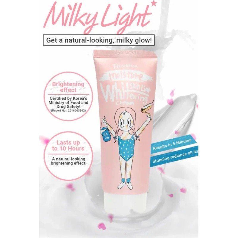 Elizavecca Moisture Skin Liar Whitening Cream Momento de aplicacin DaNoche