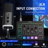 FIFINE Gaming Audio Mixer with XLR Cable Bundle, Streaming RGB
