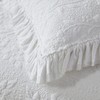 Brandream Quilted Pillow Shams Cotton Set of 2 King Size