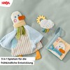 HABA 2012332001 3-in-1 Baby Goose Playset with Fabric Book, Grasping