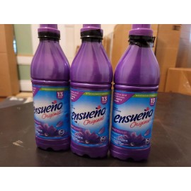 Undisclosed Ensueno Fabric Softener, Violet Bouquet  22 oz bottle LOT of 3 new