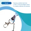 PaseoWell Stylish Cotton Lanyard Keychain with Breakaway Clasp - Scottish