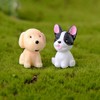 Halloluck 12 Pcs Cute Miniature Dog Figure Animal Dog Characters