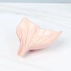 Poggapp Soap Dish Self-Draining Jewelry Holder Fishtail Soap Dish Ceramic