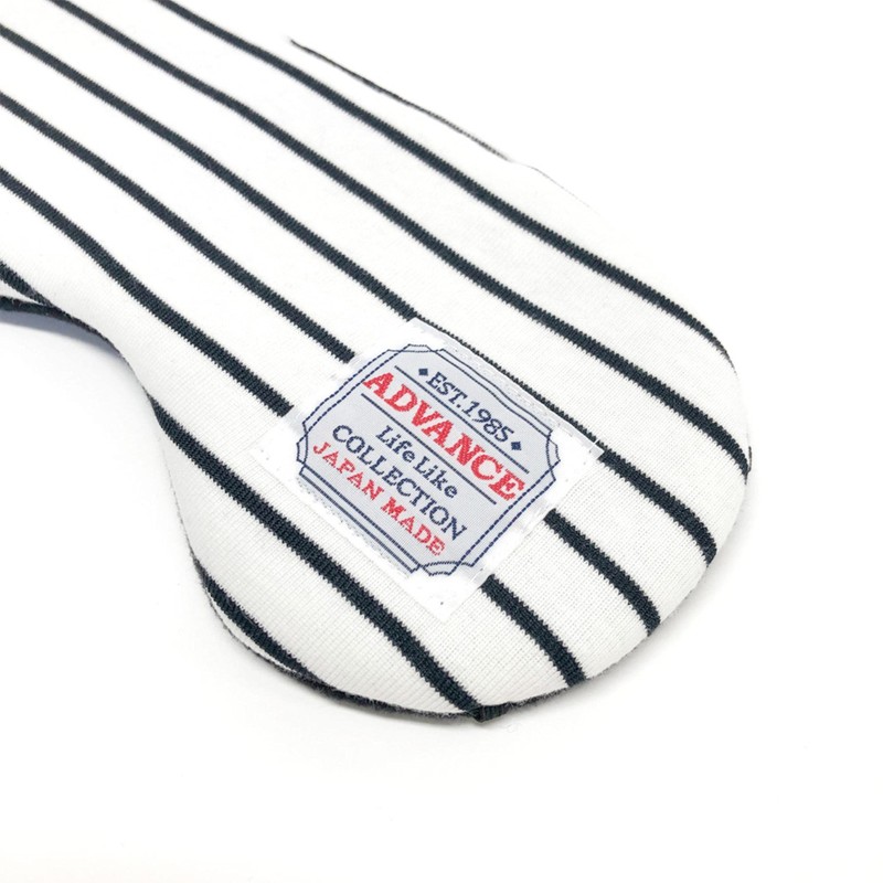 VANGUARD ADVANCE Sleep Eye Mask, Soft, Cotton, Knit & Border