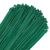 ZZRanYe 8 inch 3mm Dark Green Nylon Garden Cable Zip