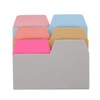 Lurrose 6-Color Index Tabs 90 Pieces Self-Stick Notes for Organizing
