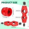 4 Pieces 4 in 1 Copper Tubing Brush 1/2 in