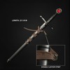 Crusader Knight Templar Short Sword Prop - Medieval Style with