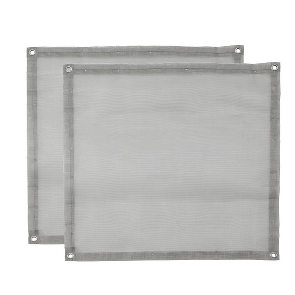 Camping Moon SOLO-303-TC Bonfire Mesh Sheet, A3 Type, Large Solo Grill, Replacement, Set of 2, Made of 304 Stainless Steel, High Density