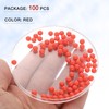 sourcing map 100pcs PP Plastic Bearing Balls 5mm Solid Plastic
