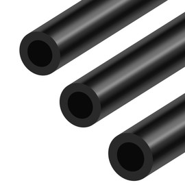 Tottist 6.6 FT High Performance Automotive Silicone Vacuum Tubing Hose 1/8"+ 5/32"+ 5/16",130PSI Max Pressure, Engine Automotive Vacuum Silicone Hose Line 3PCS Black