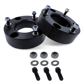 EZAccessory 2.5" Front Leveling Lift Kit, Fits Chevy & GMC Models 2007-2023 - Silverado 1500, Sierra, Tahoe, Yukon, RWD/4WD - 2.5 Inch Strut Spacers Suspension Leveling Kit