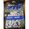 135 Count White Golf Tees - Professional System, High-Quality, Durable,