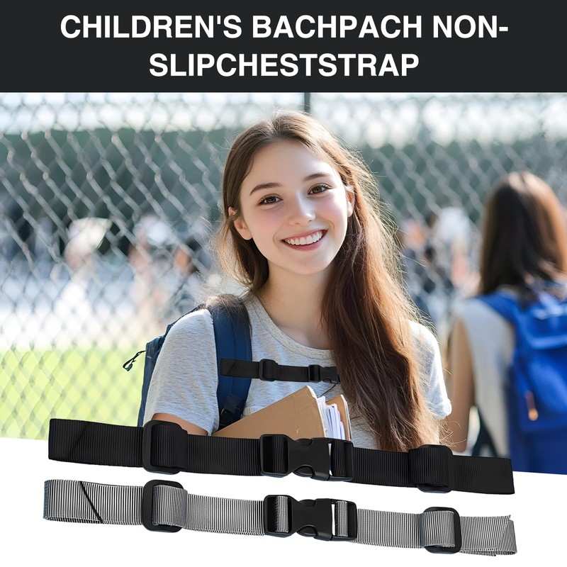 Bettinay 3 Pairs Chest Strap for Backpack, Adjustable Backpack Chest
