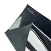 Piel de charol negro auténtico (negro, 30 x 60 cm)