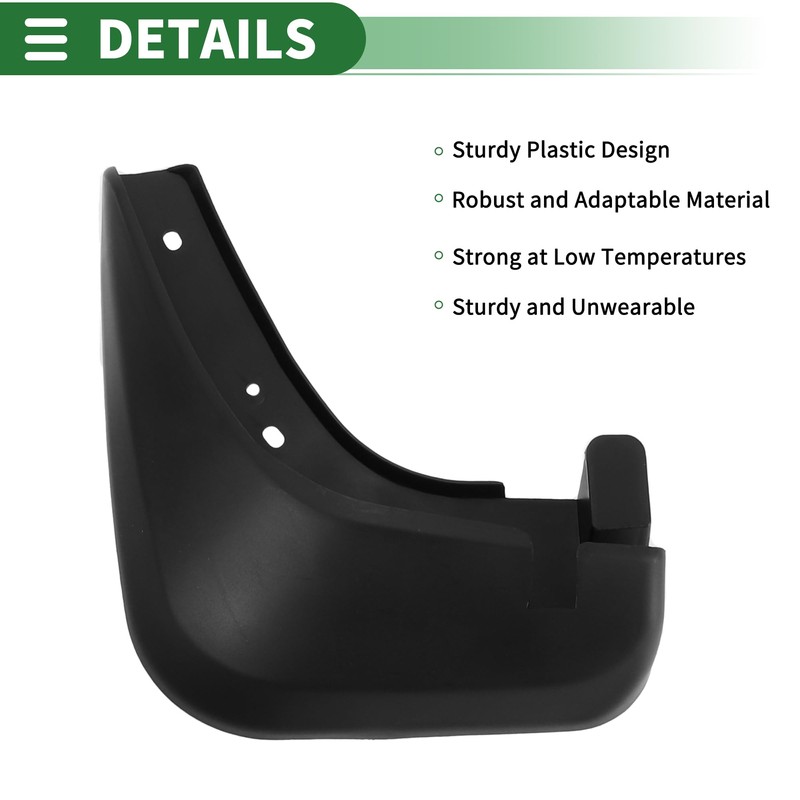 Motoforti Mud Flaps Splash Guards Mud Guards for Kia Soul