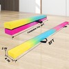 FC FUNCHEER 8FT Folding Balance Beam -Gymnastics Floor Beam -Gymnastics
