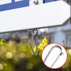 Qikdesign Real Estate Sign Clips, Sign Rider Clips for Hanging