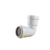Pushfit 32mm Waste Pipe 90 Degree Bend - White -