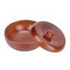 Wooden Shaving Bowl Men Shaving Cream Foam Bowl with Lid
