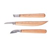 Connex COXT861213 Chip Carving Tool Set 3-Piece, Silver/Beige, 150 mm