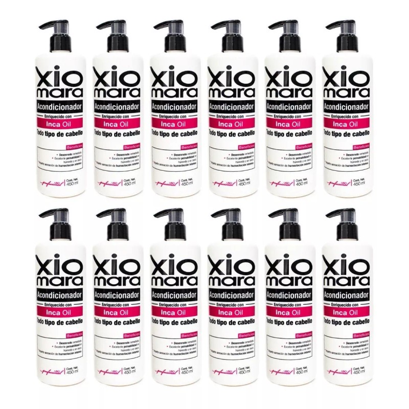 Xiomara 12 Acondicionador Inca Oil Desenredo Inmediato 450ml