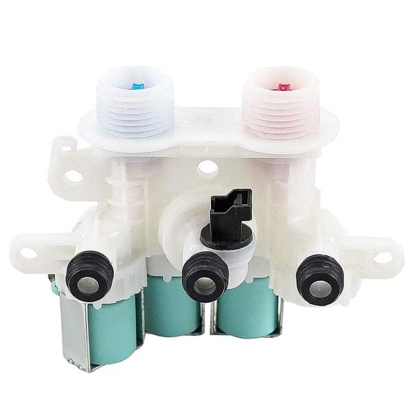 Ersatz Einlassventil für Waschmaschine, Waschwasser Einlassventil ersetzt # W11101906 W11210463