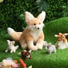 HyDren 5 Pcs Woodland Animals Plush Toys Set 13.4 Inch