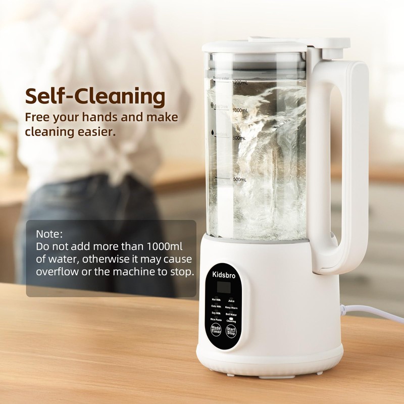 8 in 1 Automatic Nut Milk Maker, Almond Milk Maker,40oz