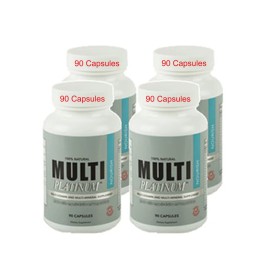 Multivitamins and Minerals Herbal 90 Capsules 3 Month Supply Fruit Veggie Blend