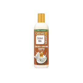Shampoo with Coconut Milk by Creme of Nature, Detangling and Conditioning Formula for Normal Hair, 12 Fl Oz