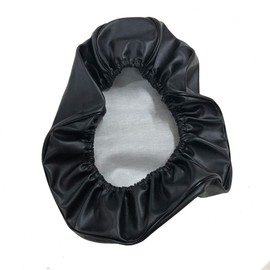 Honda Super Dio (AF27/AF28) (All Super Dio Models) (Non-Dio Fit) Specially Designed Seat Cover Cover Strong Rubber Type Made in Japan (Thick Fabric) [Fabric Color: Black/Piping Black] Covered Type