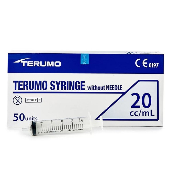Terumo Syringe 20cc/ml X 50