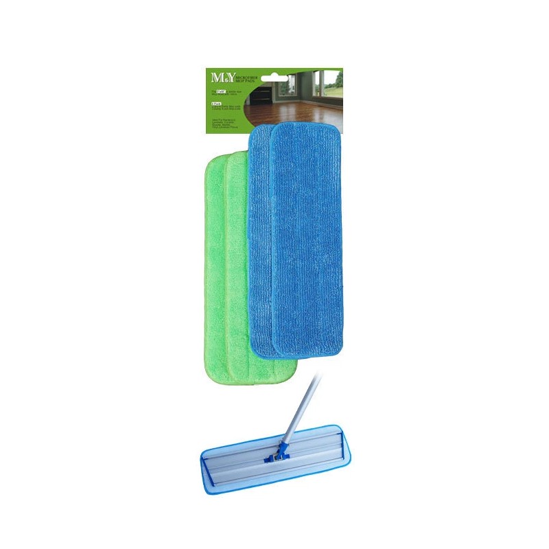 M&Y Microfiber Mop Pad Refill 5" x 18", Fits Bona,Shaw,Bruc