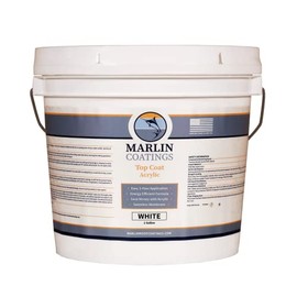 RV Roof Coating - Premium Acrylic Elastomeric Waterproof Sealant - Designed for Your RV, Camper, Trailer, Commercial Building…(White, 1 Gallon)