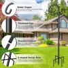 Surprizo Shepherd Hook for Outdoor, Heavy Duty Bird Feeder Pole